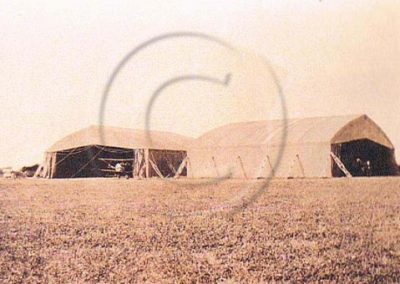 Airfield Hangers at East Prawle Aerodrome WWI