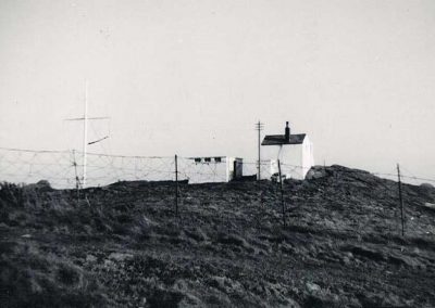 Back of Lloyds Signal Station 1882-1956 at Prawle Point