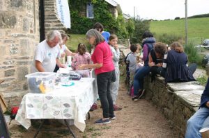 Bug hunting and crafts at Open Day for St Sylvester's Church
